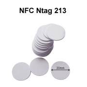 Etiqueta NFC NTAG 213 de 20 mm
