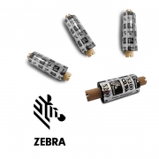zebra 3200 cinta de cera de resina negra 84x74